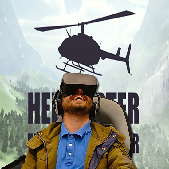 Helicopter VR boeken
